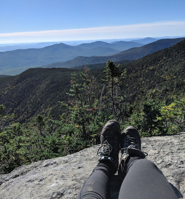 Katie Wanders Backpacking the Moriah and Carter Mountains Traverse