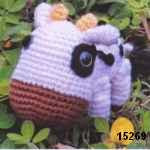 patron gratis vaca amigurumi, free pattern amigurumi cow 