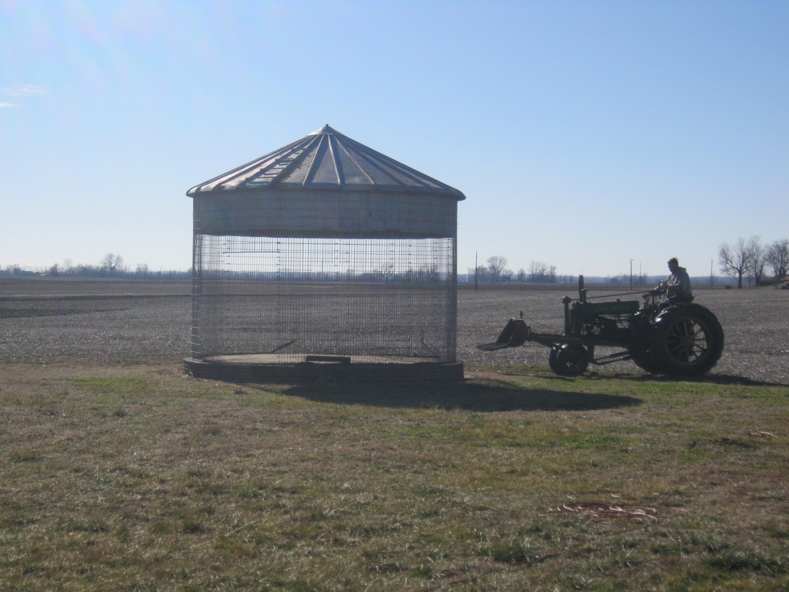 Observations in Agriculture Taking Down An Old Corn Crib