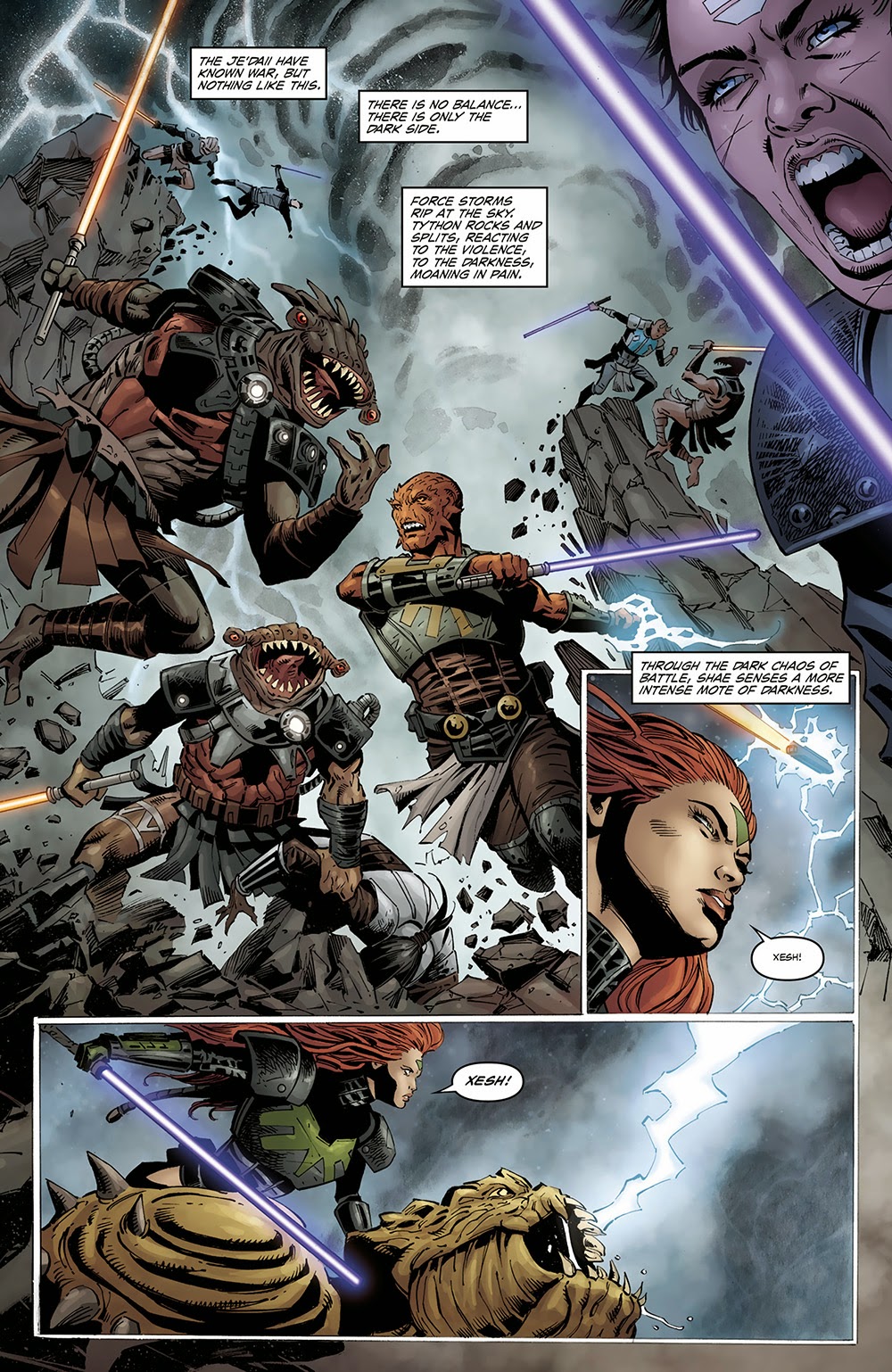 Star Wars Dawn Of The Jedi Force War 04 2014 Viewcomic