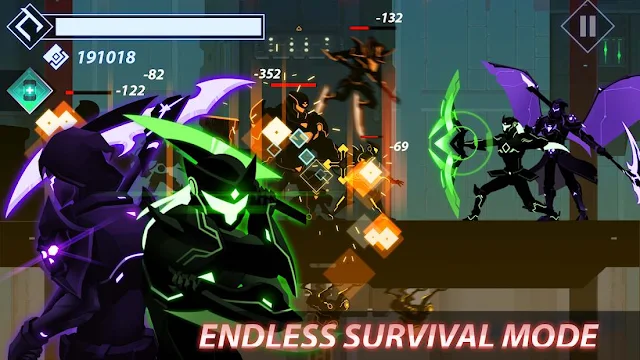 تحميل لعبة overdrive Ninja Shadow مهكرة للاندرويد