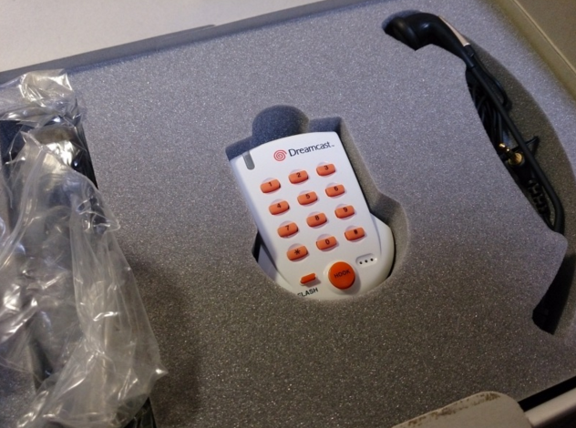 Dreamcast Dreamphone - O acessório para fazer ligações telefônicas no seu Videogame da Sega. 1