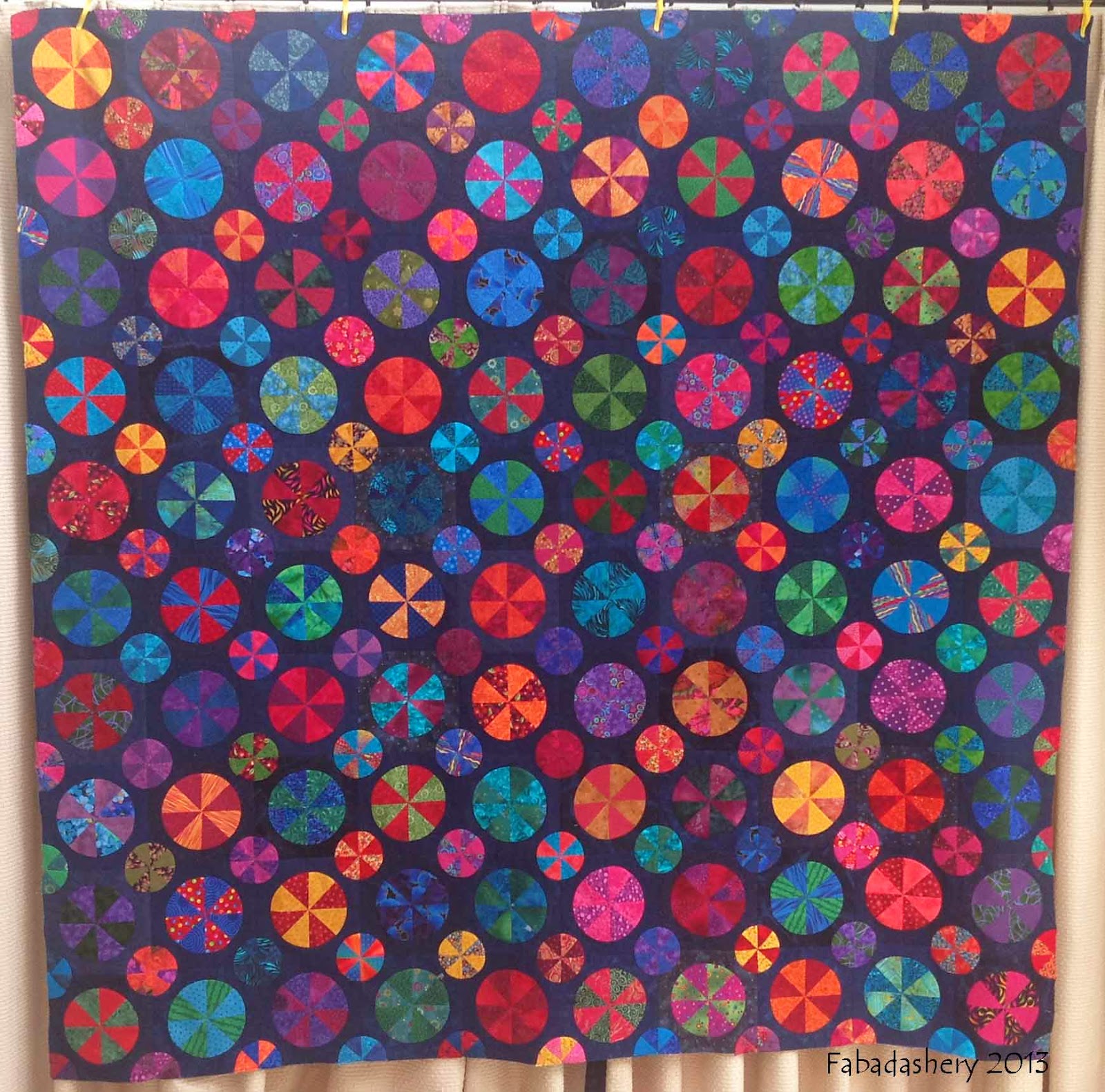 Fabadashery Pies and Tarts Quilt English Paper Piecing