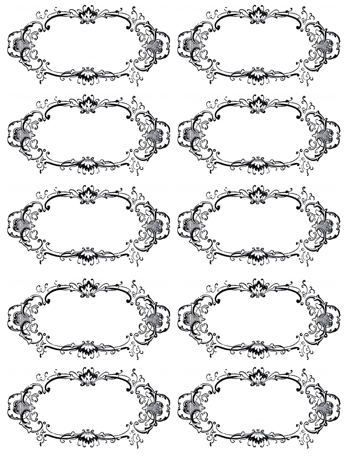 Free Printable Blank Potion Labels Free Printable Blank Potion Labels