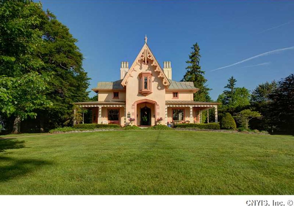 sweet house dreams 1840 s gothic revival on skaneateles lake in the