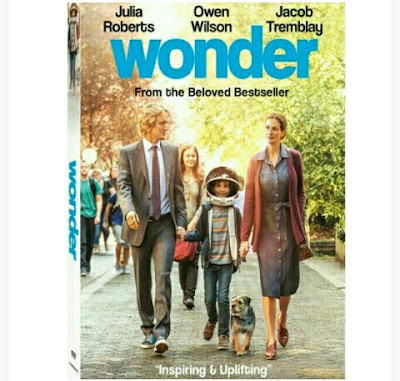 Movie - Wonder ~ Starring: Julia Roberts, Owen Wilson..
