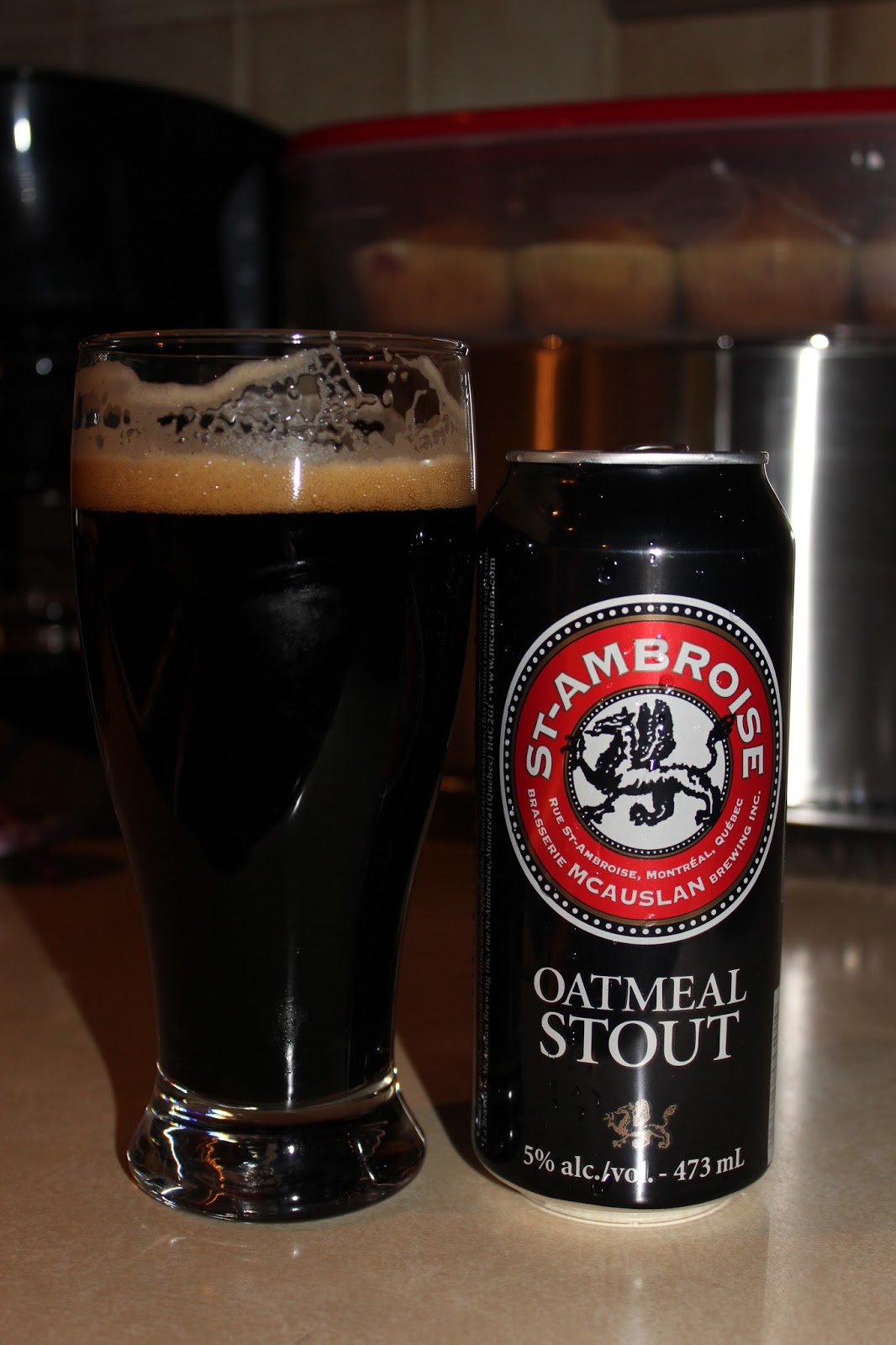 Phil et la bière! StAmbroise Noire à l'avoine