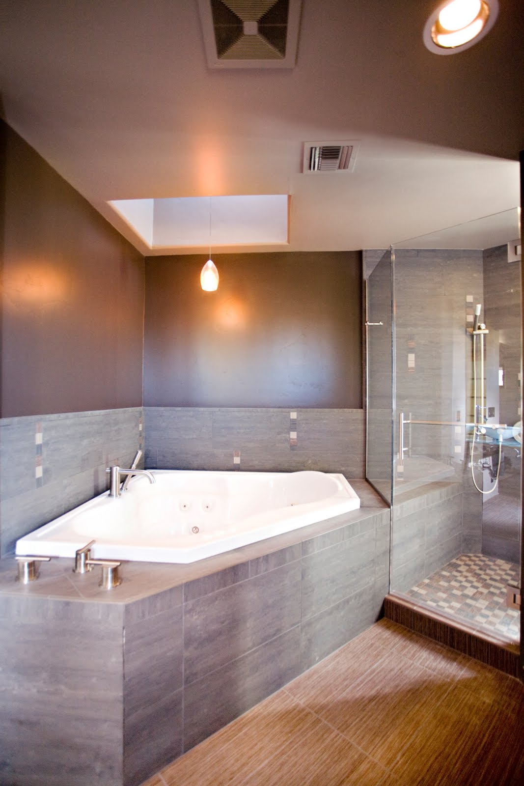 CC Interior Designs: No Slate in Master Bathroom Redo