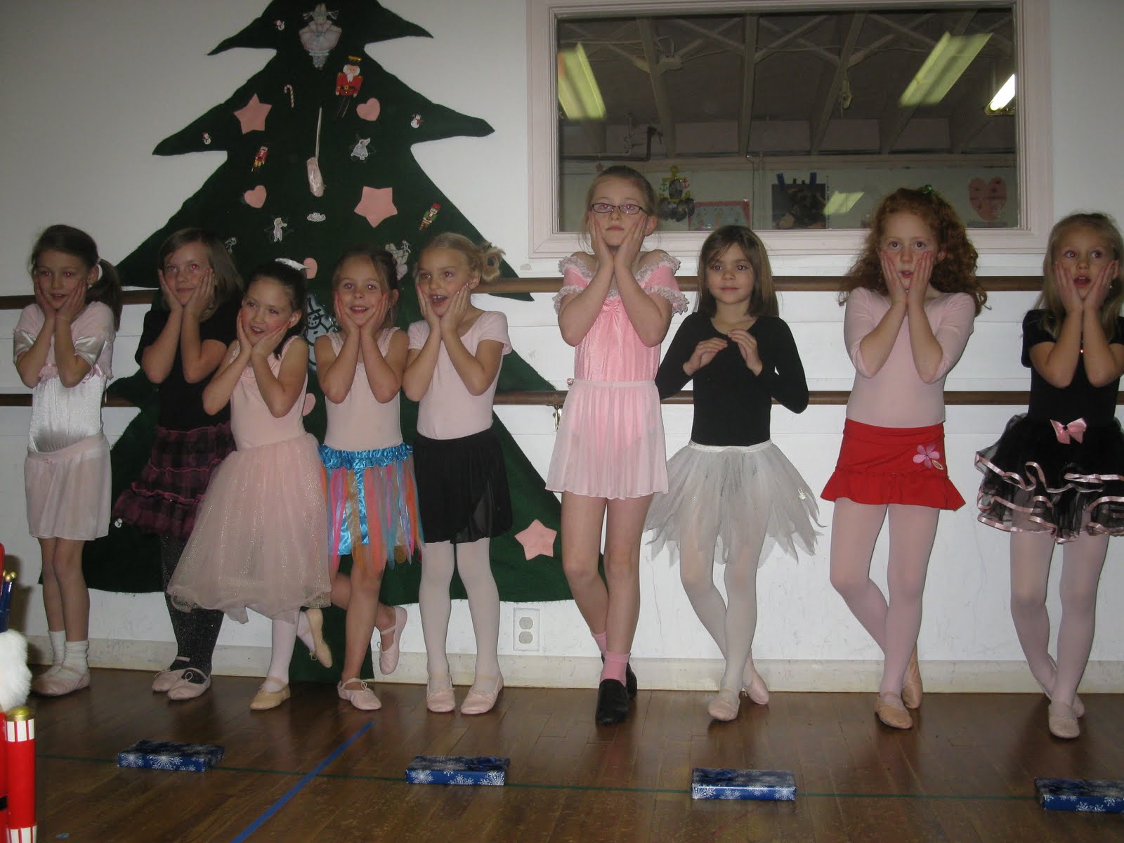 The Marshalls Nina's ballet recital