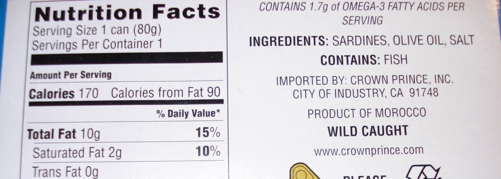 Buying Canned Sardines 125g in Vegetable Oil Sardine Canned Fish