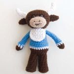 patron gratis toro amigurumi | free amiGurumi pattern bull 