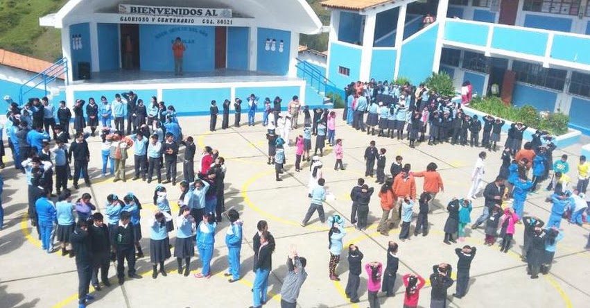 UGEL Santiago de Chuco efectúo el V y último Simulacro Nacional Escolar UGEL Santiago de Chuco efectúo el V y último Simulacro Nacional Escolar