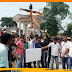 मधेपुरा में फूंका योगी आदित्यनाथ का पुतला: BHU में छात्राओं पर हुए जुल्म का विरोध