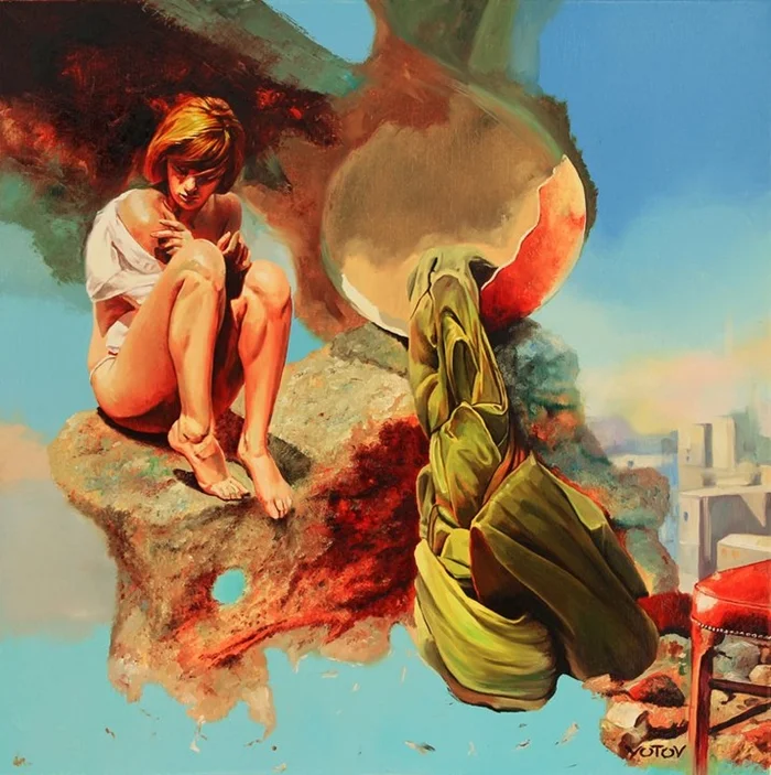 Miroslav Yotov 1977 | Surrealist painter