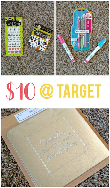 $10 @ Target: Each month I take the challenge to spend just $10 at Target.  See what I got and join the challenge!