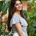 Actress Surabhi Photos Movie Interview In White Top
