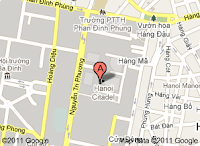 Mapa Ciudadela de Hanoi
