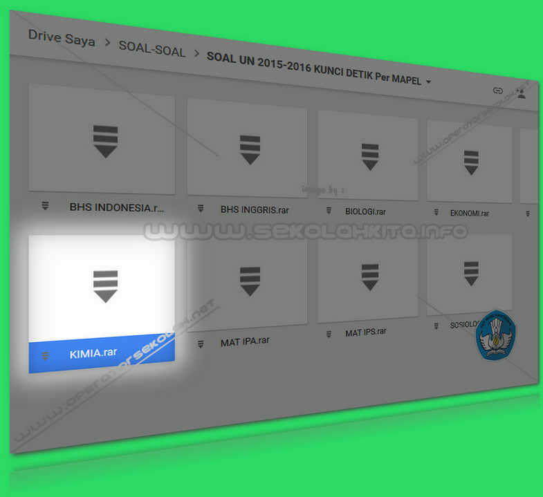 Soal UN KIMIA Program IPA SMA Tahun 2016 Lengkap dengan Kunci Jawaban dan Pembahasan