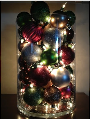 arreglos navideños con esferas fáciles de hacer para navidad