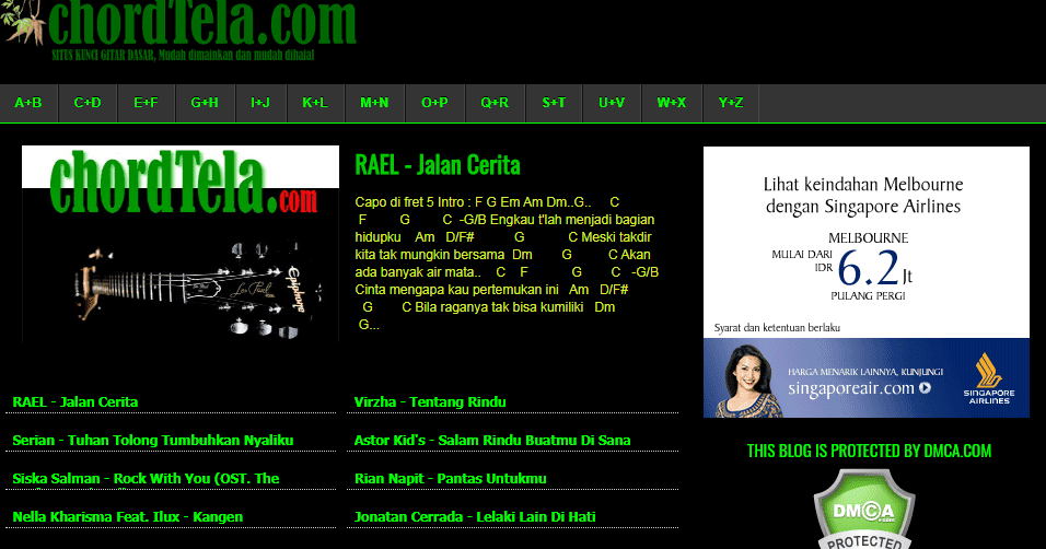 Chord Kisah Kasih Di Sekolah Chordtela Tebak Gambar