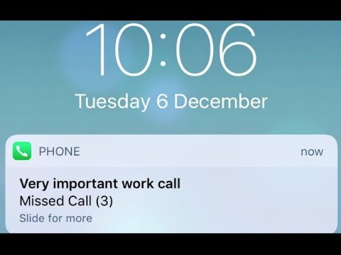 iPhone X/8/7/6 not showing missed calls on lock screen iOS 11.4/12 [Solved]