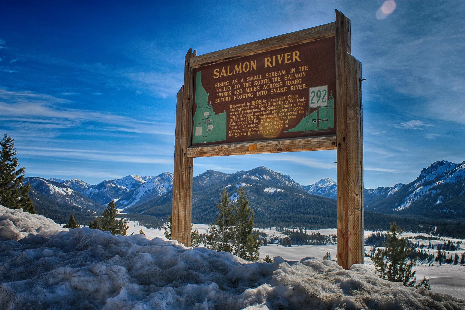 Salmon River, Idaho, Early Spring