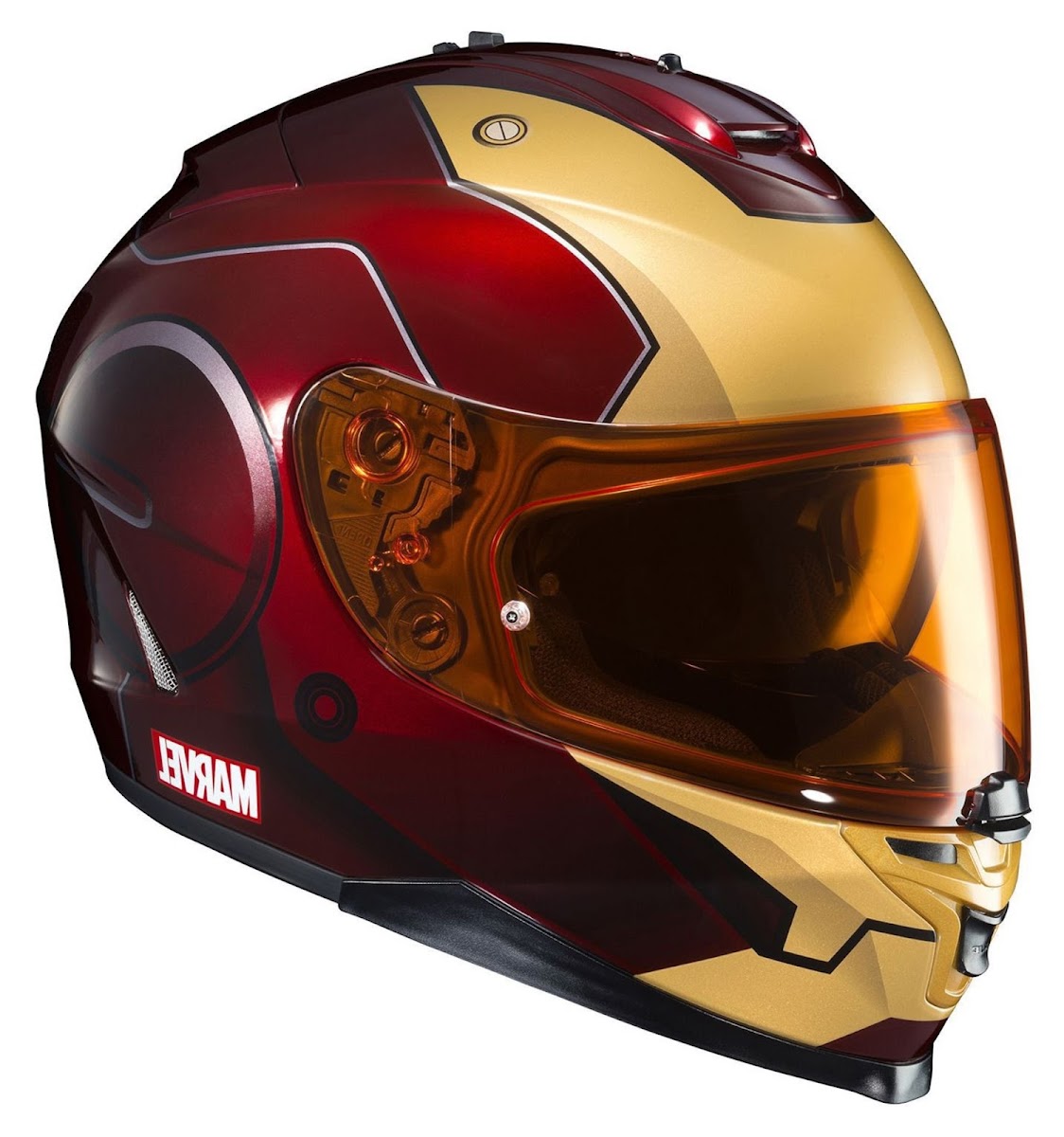 iron man motorcycle helmet