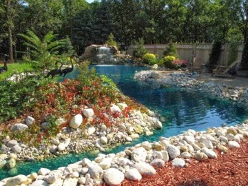Home And Garden River Rock Landscape Design Ideas River Rock Landscape Design Ideas