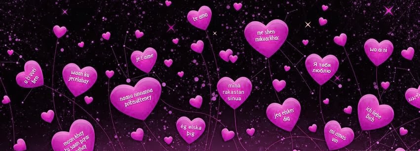 nice love facebook cover pink color