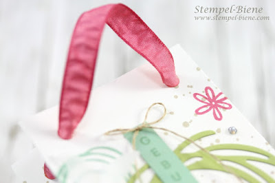 Stampin' Up Swirly Bird; Tütenboard; Geschenktüte basteln; Stampin Up Stempelparty; Stempel-biene
