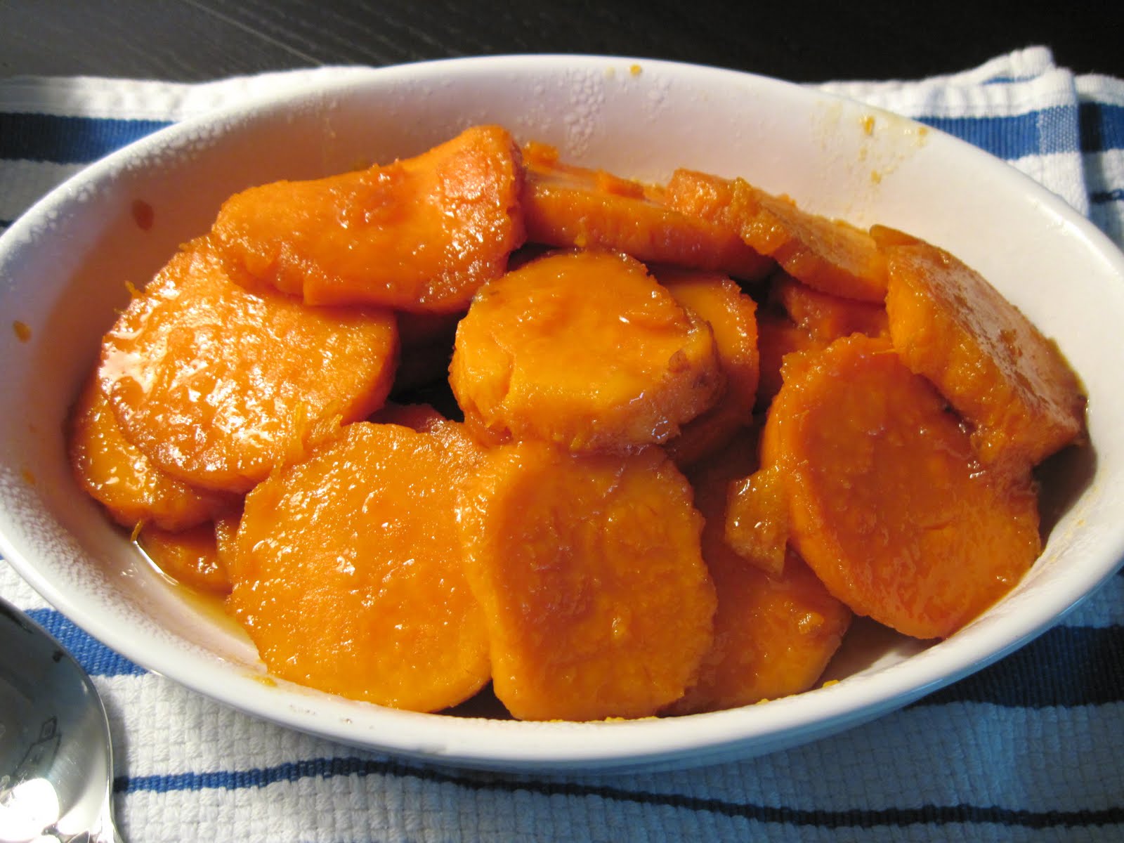 Guinea Pig Kitchen: Did I leave the gas on?: Candied Sweet Potatoes