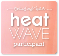 On Line Card Class: Heat Wave