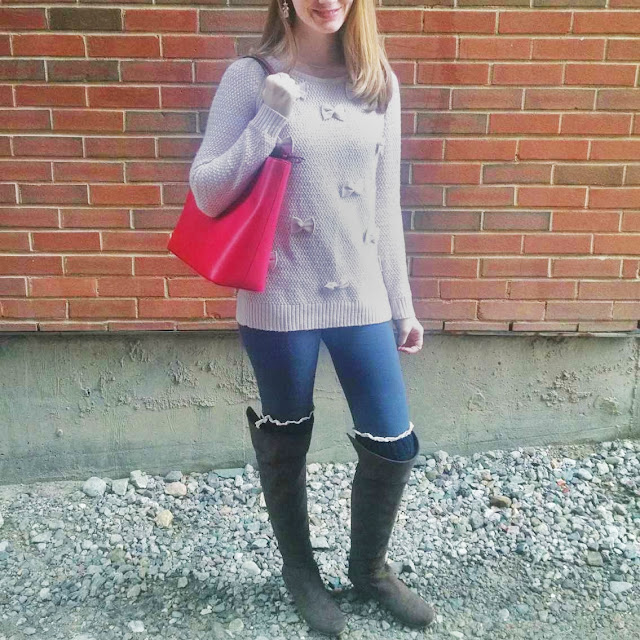 Lauren Conrad OTK Boots Kate Spade