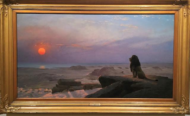 Milwaukee Art Museum: The Two Majesties, by Jean-Leon Gerome (1883)