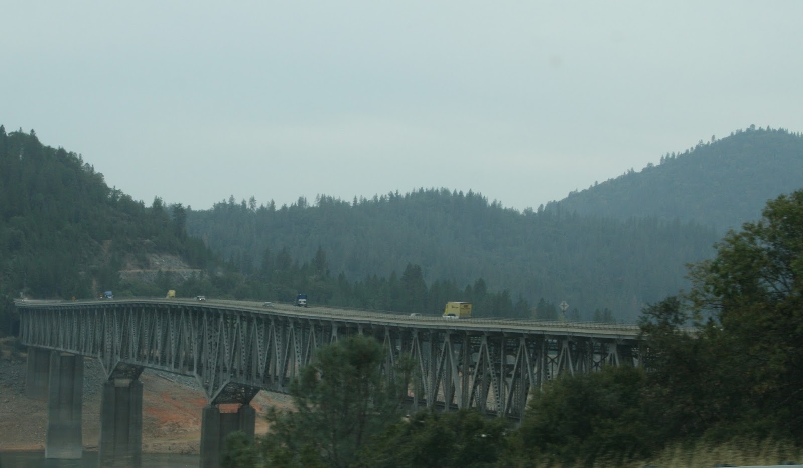 2015 Airstream Trip to Oregon Day 32 Canyonville, OR to Redding, CA