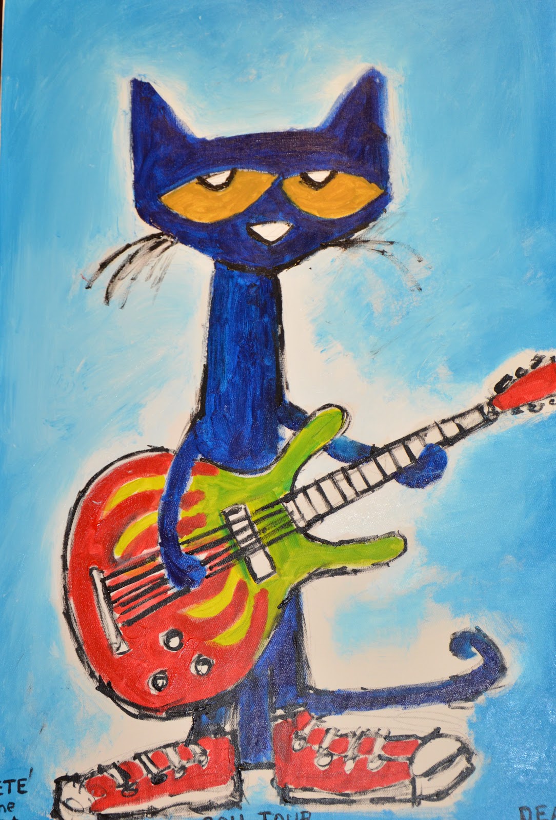 pete the cat free clipart - photo #20