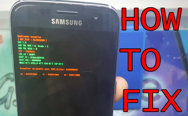 شرح كيفية حل مشكل bootloader exeption لأجهزة Samsung الجديدة