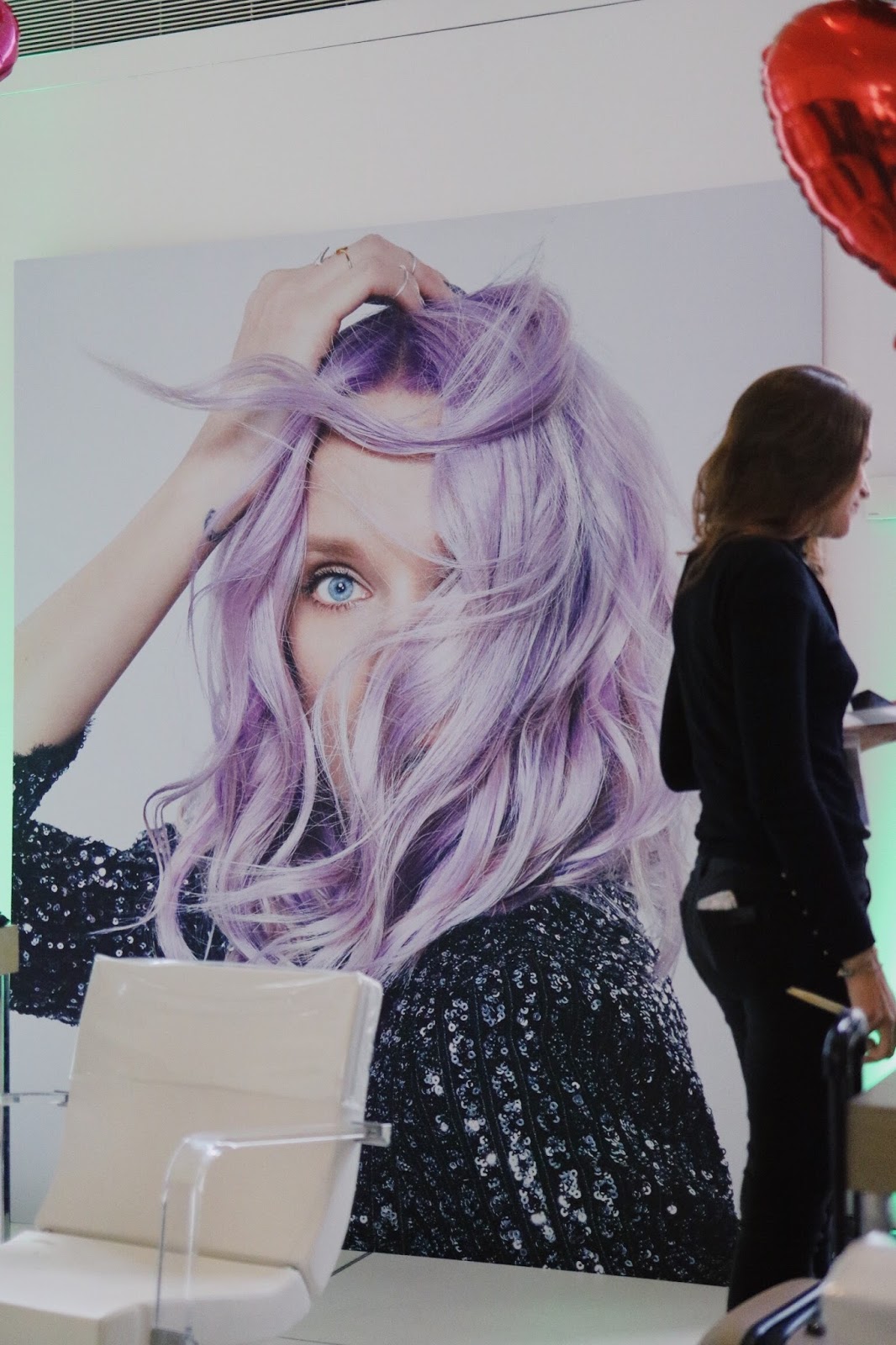 ColorFul Hair, L'Oréal Professionnel, Lancôme, SteamPod, Purple Hair , Cheveux violets , blog beauté , blog , paris , rose mademoiselle , rosemademoiselle , pastels ,