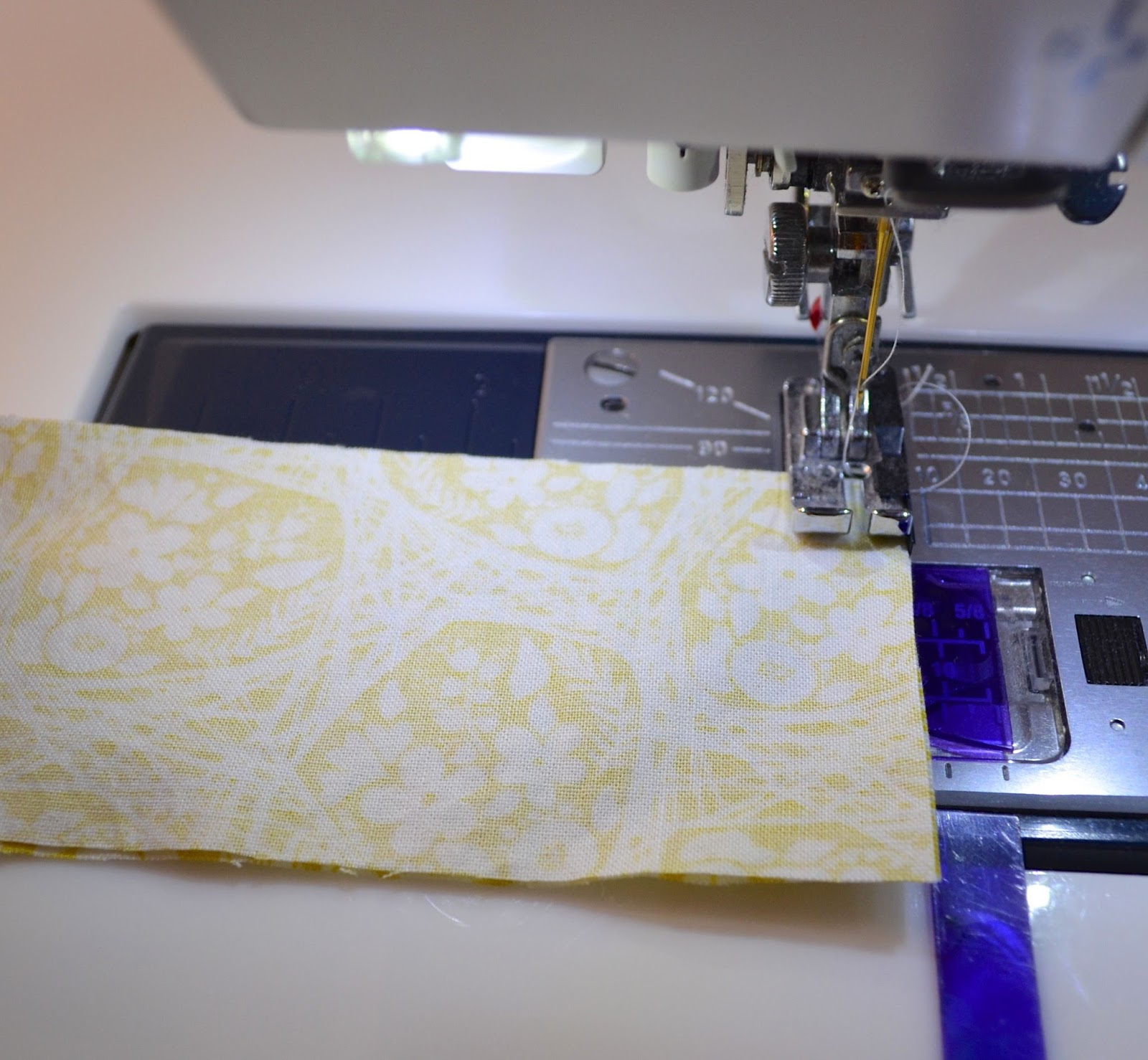 she can quilt Quilt Binding Tutorial hand and machine stitched