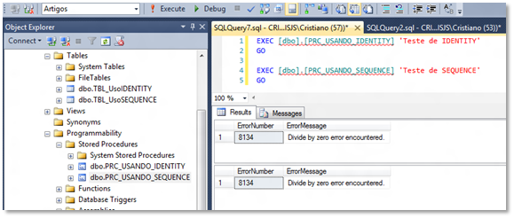DBA Developer: Diferenças entre SEQUENCES x IDENTITY no Microsoft SQL ...