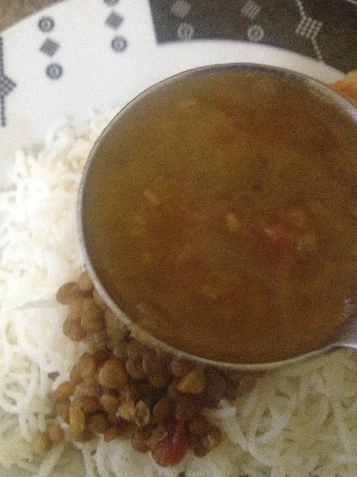 Mauritian and Fusion Cuisine Black Lentils Soup
