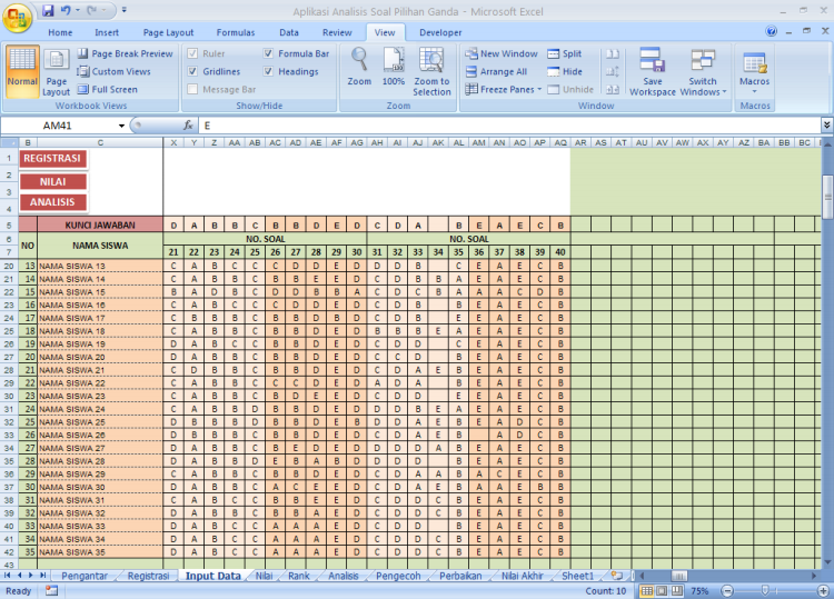 Soal Pilihan Ganda Microsoft Excel Dan Kunci Jawaban Terbaru