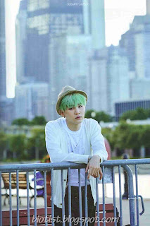 Suga BTS photo wearing a hat Suga BTS photo wearing a hat