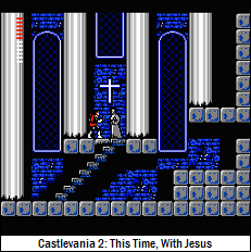So a priest and a vampire hunter walk into a bar... Town church.