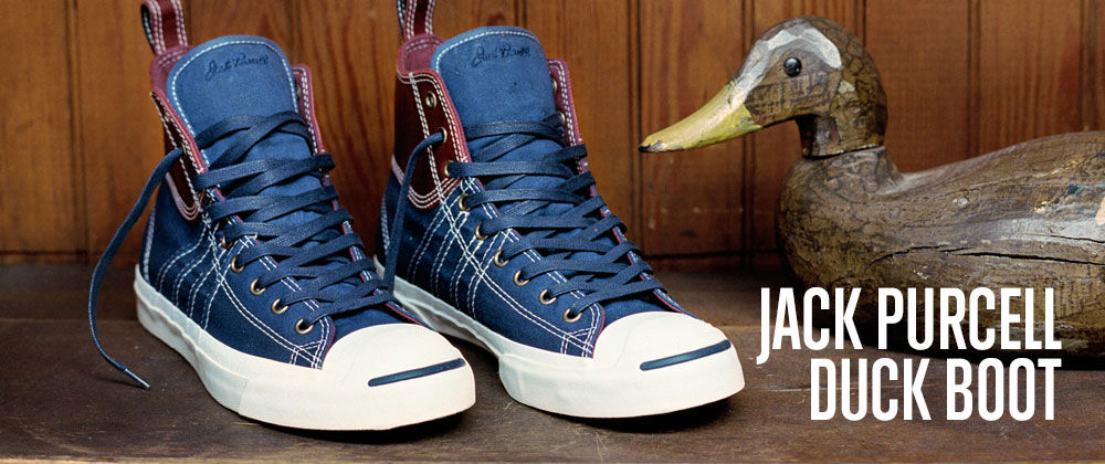 converse jack purcell duck boot
