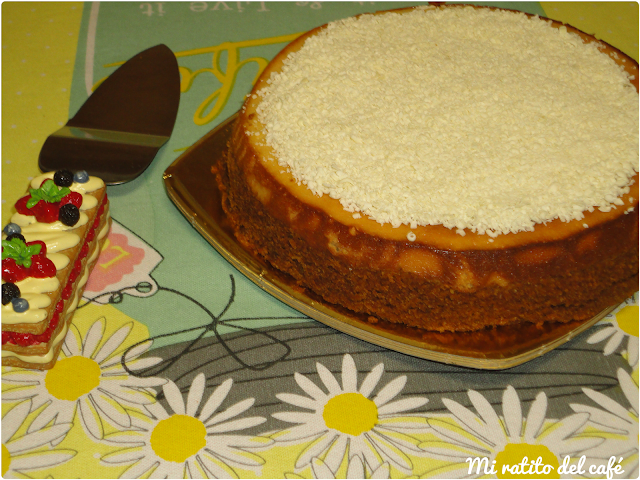 Cheesecake de coco y Baileys Cheesecake de coco y Baileys