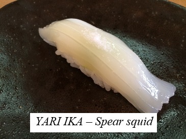 Spear squid（Yariika）