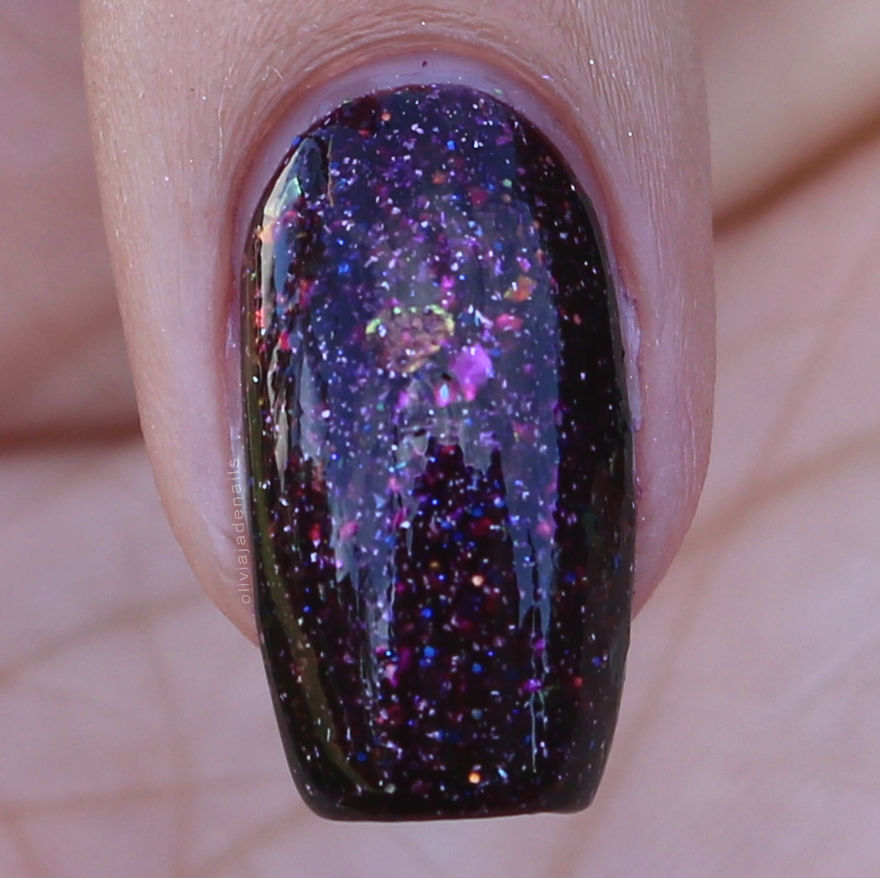 Grace-full Nail Polish Message In A Model swatched by Olivia Jade Nails