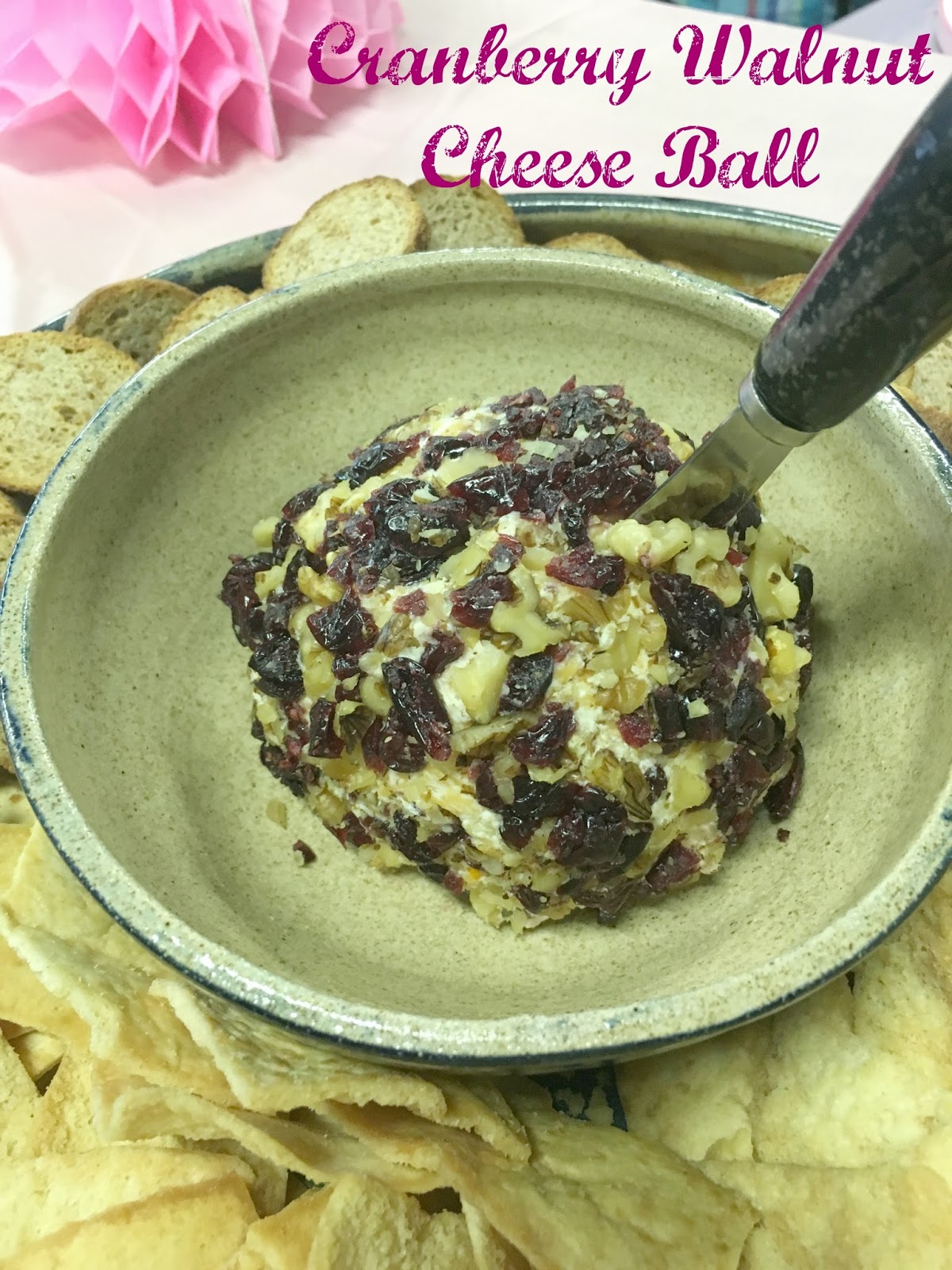 Grocery Lane Cranberry Walnut Cheese Ball