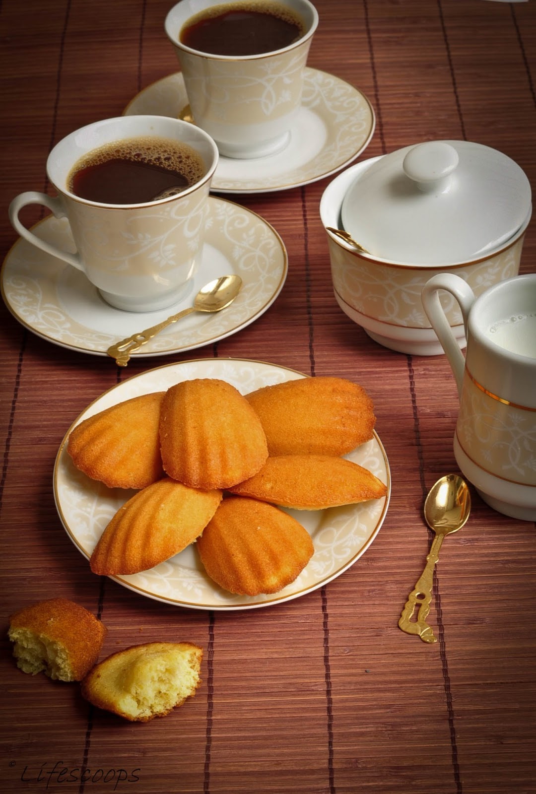 Life Scoops Madeleines / Shellshaped Cookies